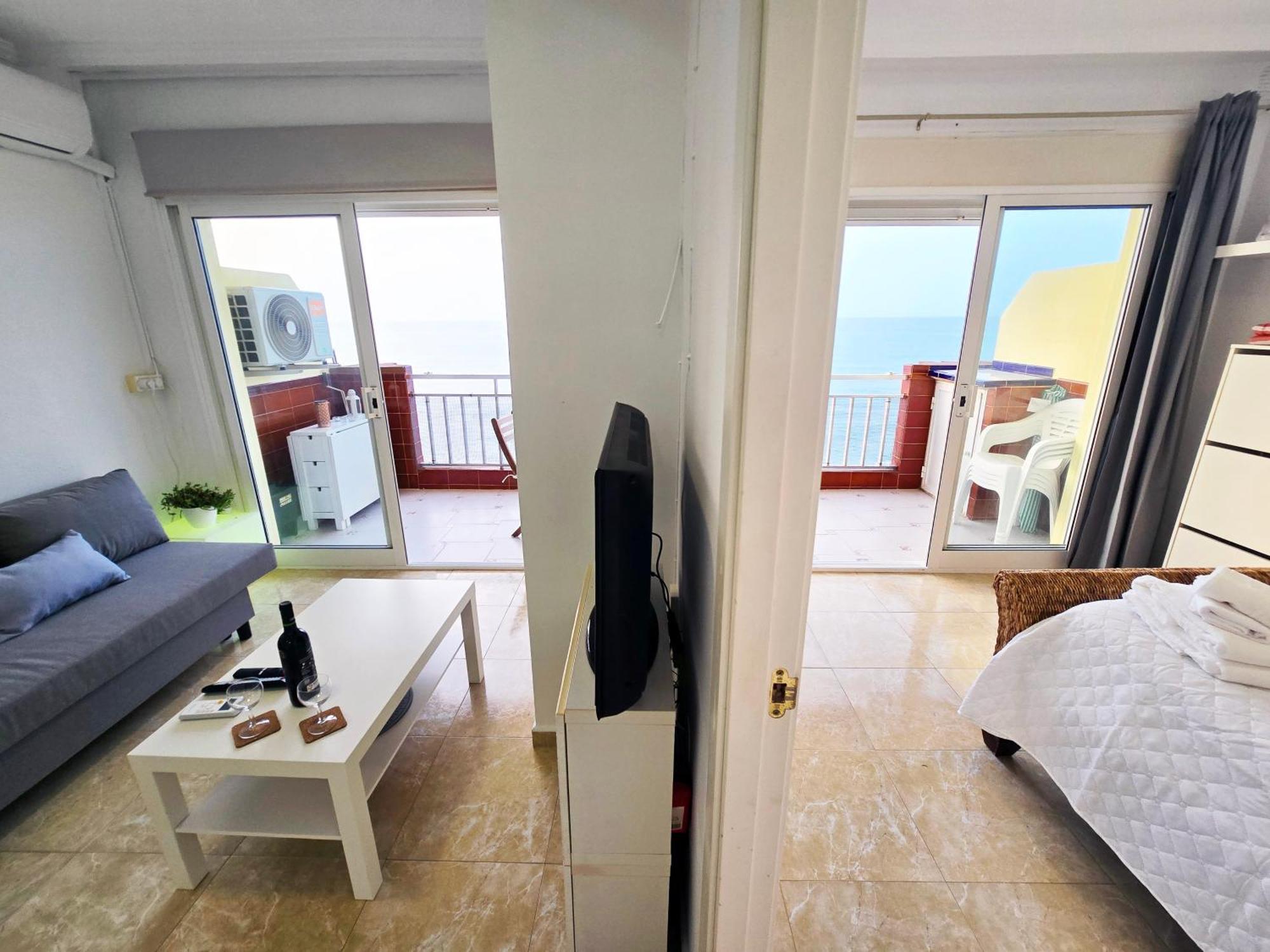 Aa Guest - Sky Center Beachfront Sea Views Eco Appartamento Fuengirola